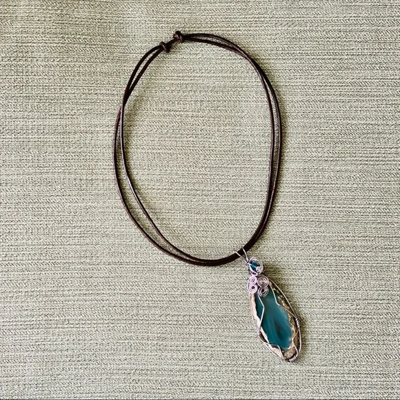 NWOT AGATE Necklace - Picture 2 of 3